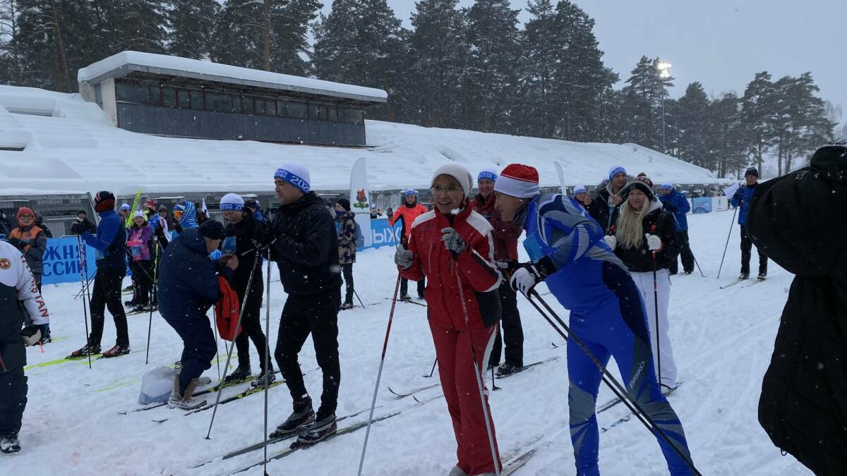 В Казани в рамках «Лыжни России» прошел забег руководителей