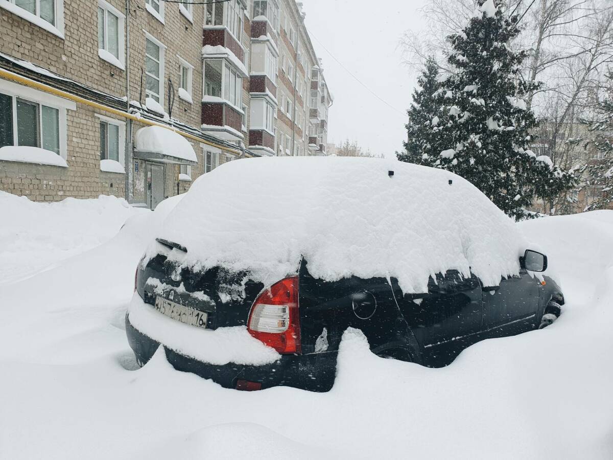 С начала февраля в Казани выпал 121% от месячной нормы осадков