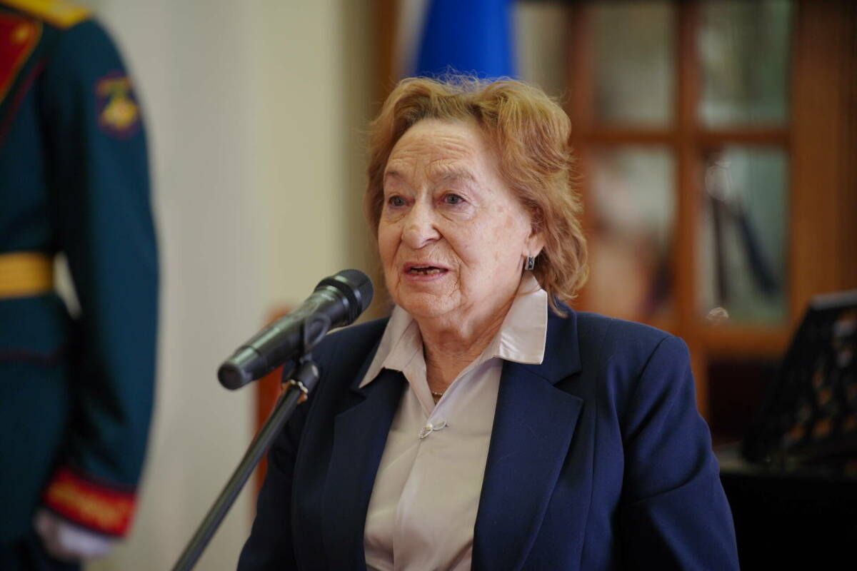 Дочь Мусы Джалиля выступила на церемонии выноса оригиналов «Моабитских тетрадей»