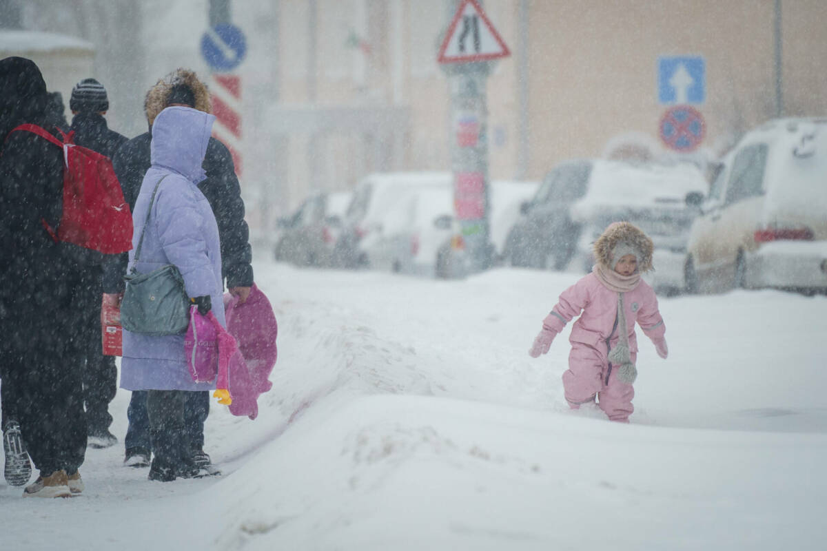 В Татарстане объявили штормовое предупреждение из-за снегопадов и сильного ветра