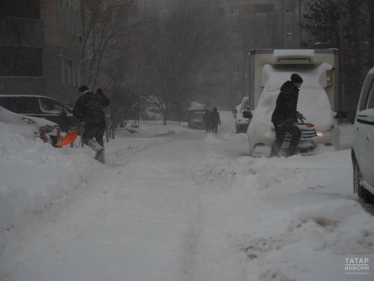 С улиц Казани за сутки вывезли почти 28 тыс. тонн снега