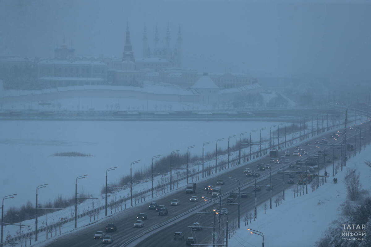 Татарстанда бүген явым-төшем көтелми, юлларда бозлавык саклана
