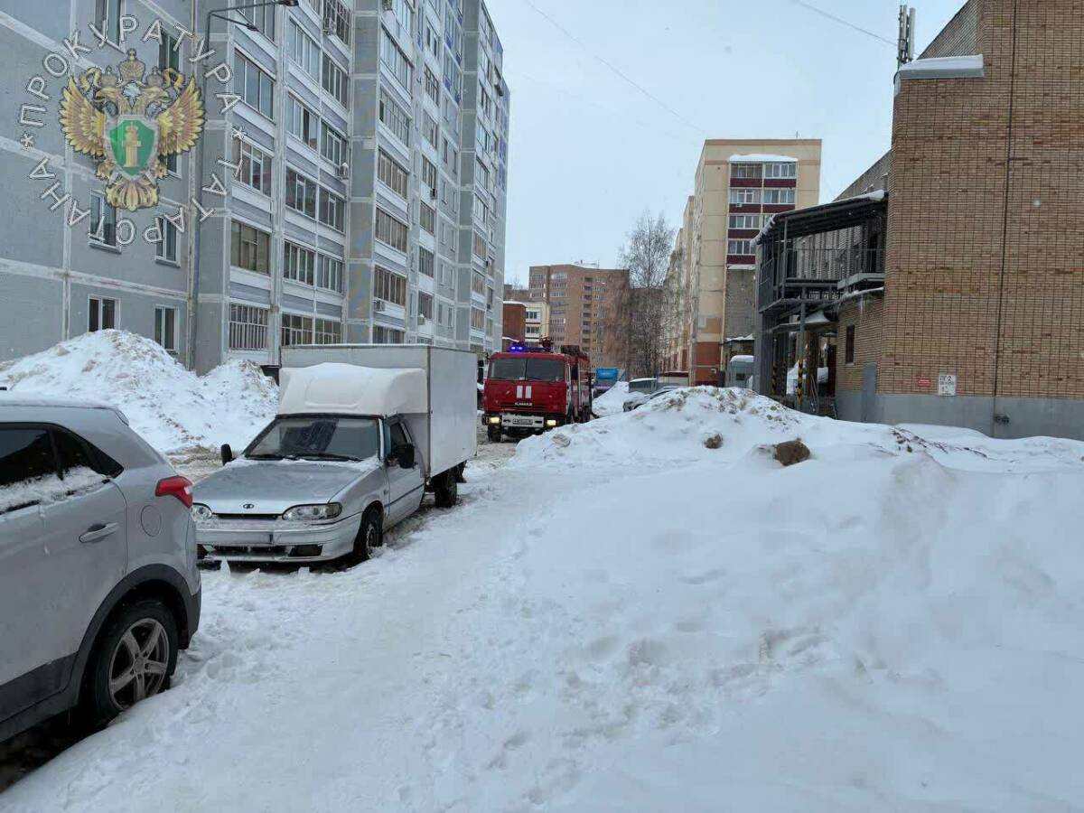 На пожаре в нижнекамской многоэтажке погибли два человека