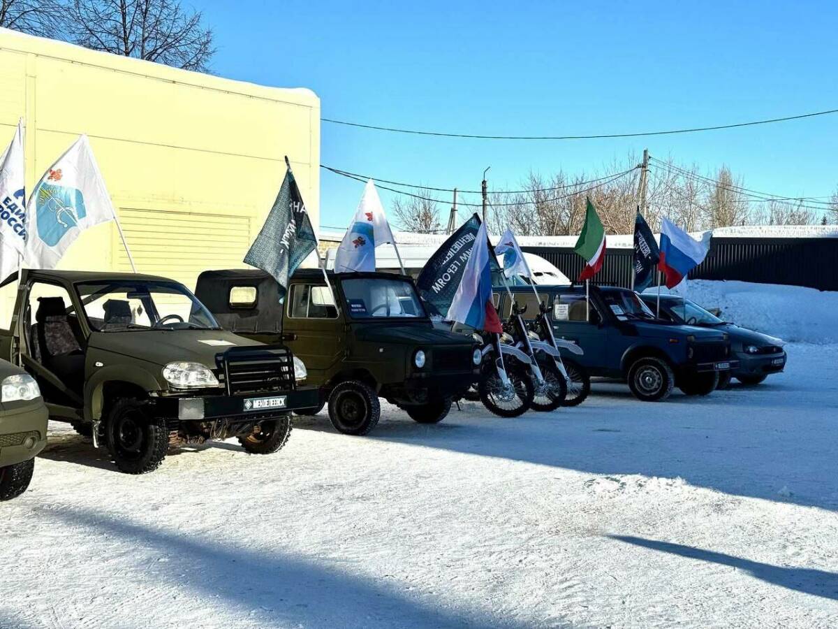 В Менделеевске готовят колонну с помощью для бойцов и гражданских