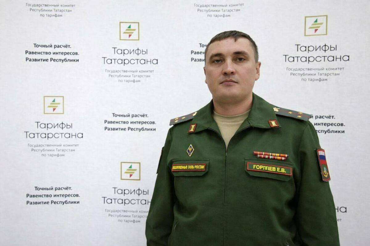 Капитан Егор Горячев поздравил мужчин с Днём защитника Отечества