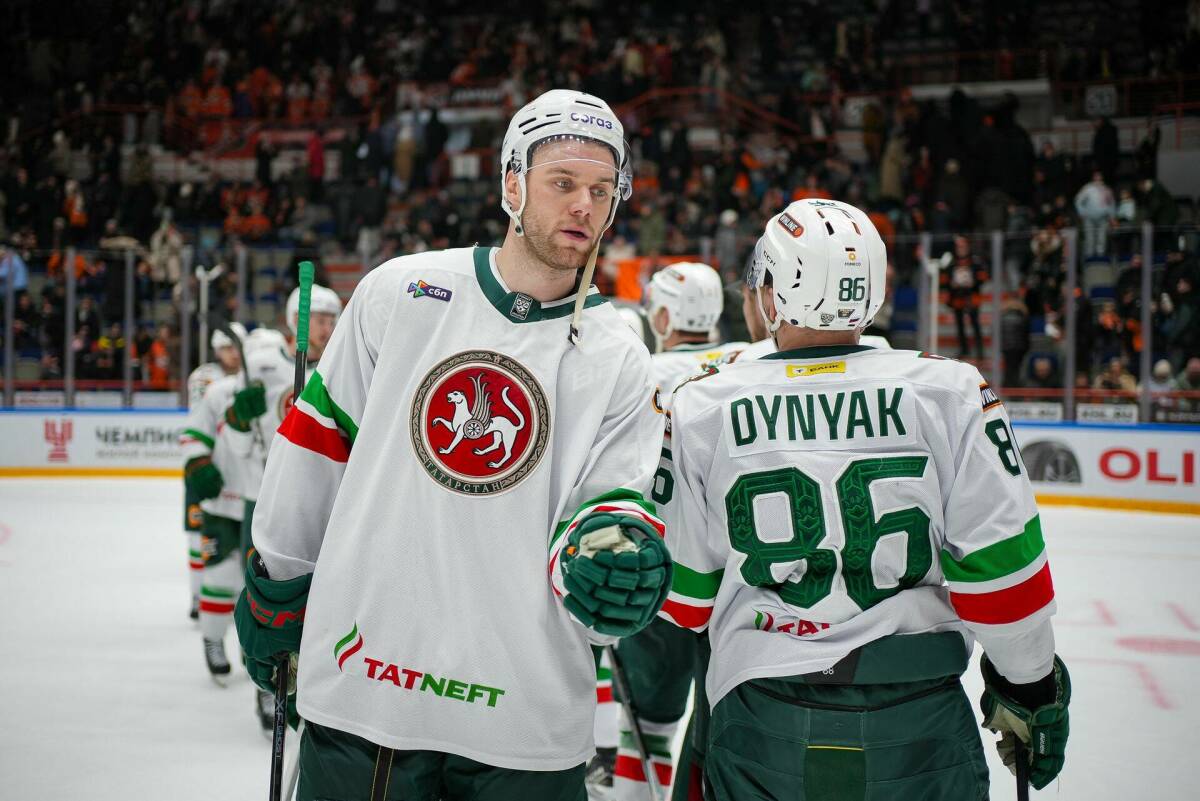 Защитник «Ак Барса» Степан Фальковский выведен из списка травмированных