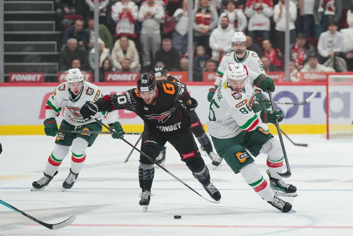 Судьба второй строчки Востока КХЛ: обойдет ли «Ак Барс» кризисный «Авангард» на финише