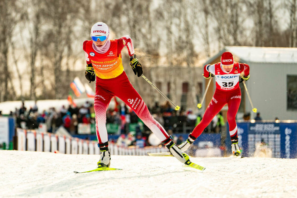 Вероника Степанова победила в скиатлоне на чемпионате России в Южно-Сахалинске