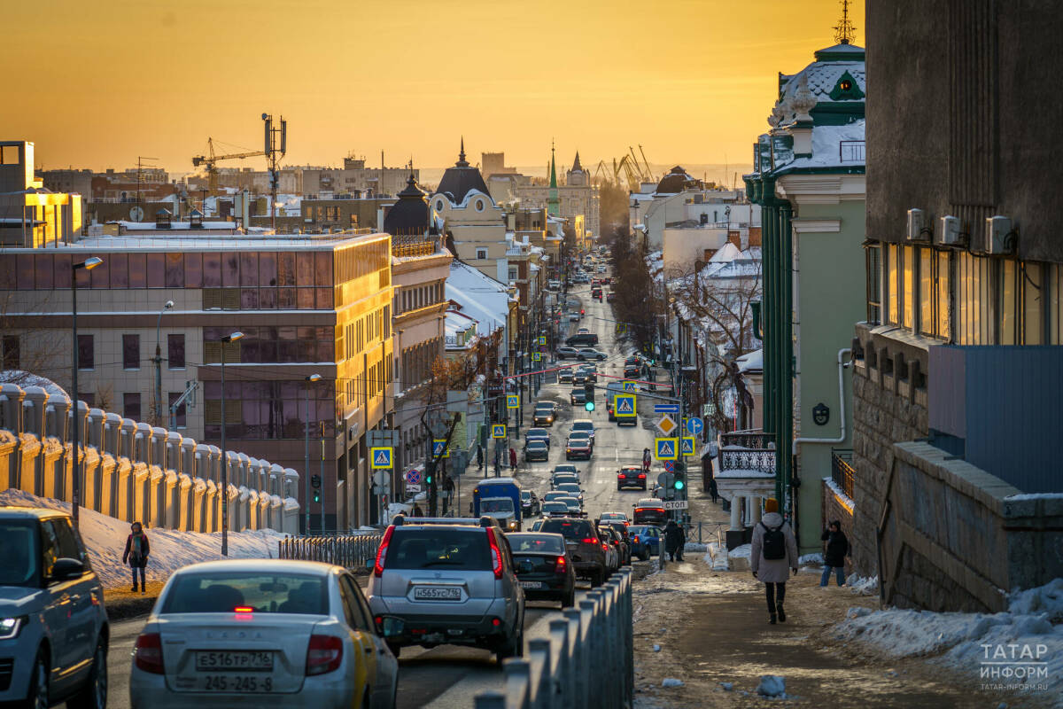 Средняя температура воздуха в Татарстане в марте составит около -4 градусов