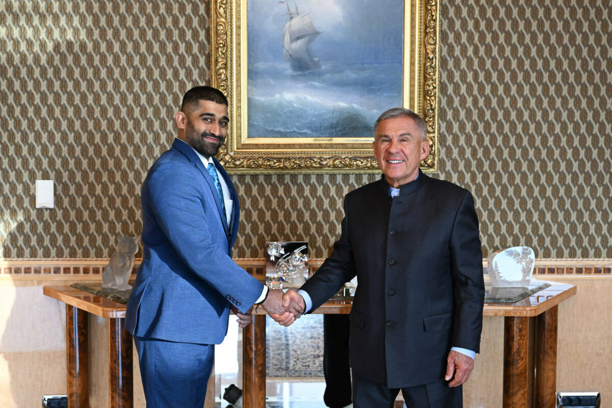 Минниханов: «Татарстан придает большое значение взаимодействию с Индией»