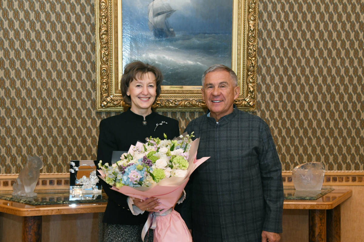 Раис Татарстана провел встречу с гендиректором Российского экспортного центра