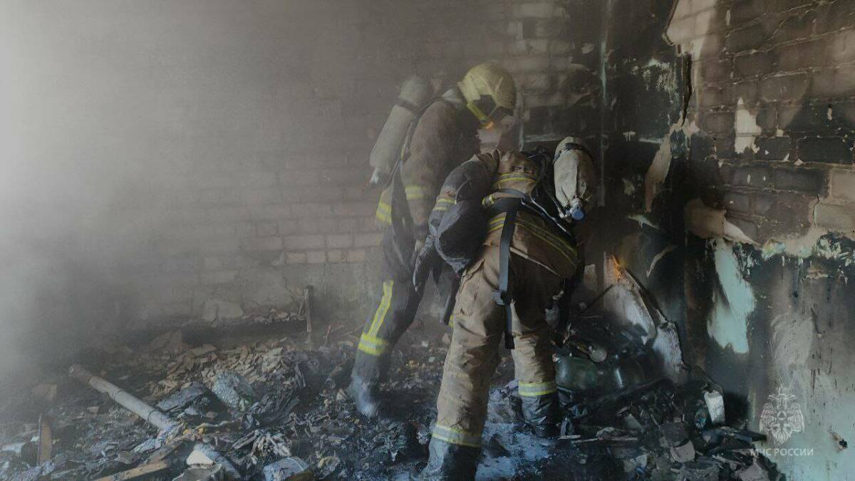 ‎В Татарстане на пожаре из-за непотушенной сигареты пострадал мужчина