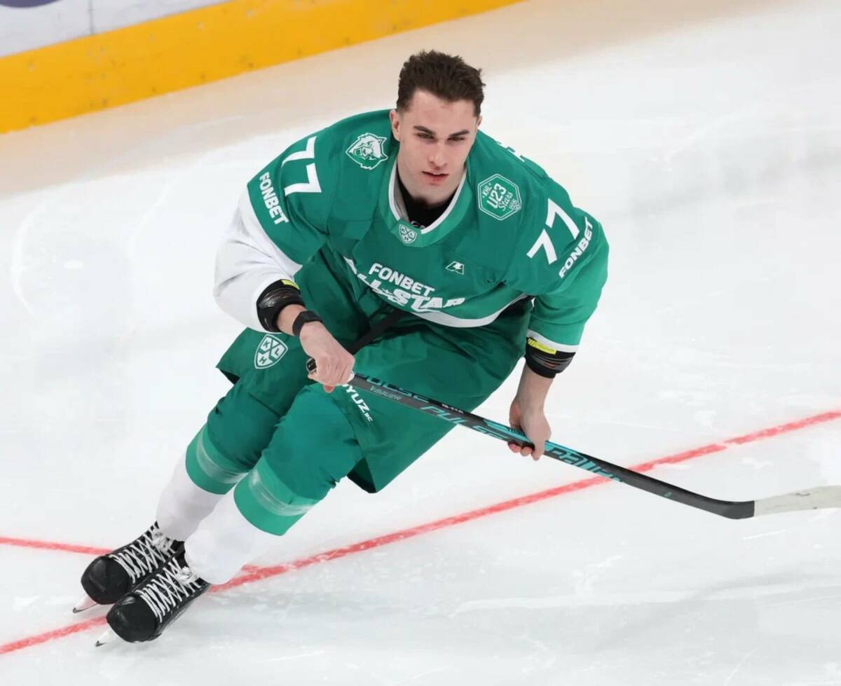 Форвард «Нефтехимика» Герман Точилкин стал победителем конкурса «Круг на скорость»