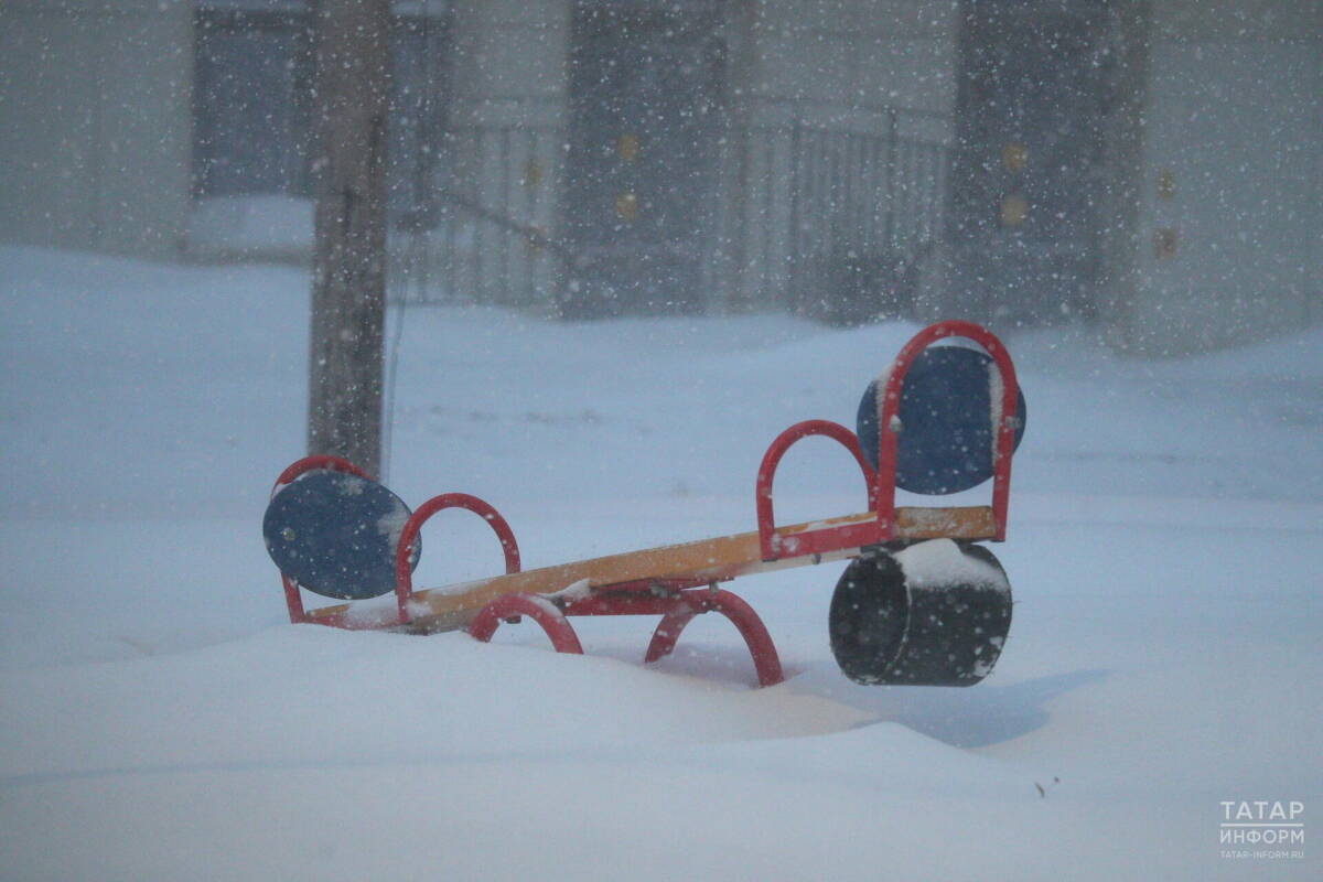 Метель и до -17 градусов прогнозируют в Татарстане 9 февраля