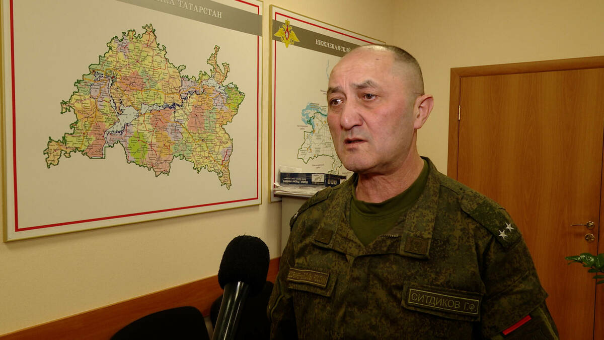 Военком Нижнекамска: «Контрактников для войск беспилотных систем готовят основательно»