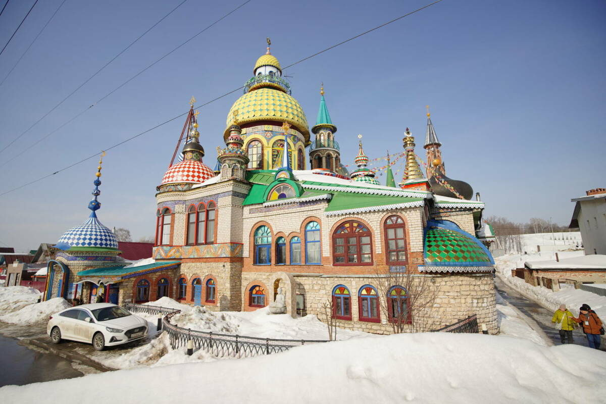 В 2025 году Храм всех религий в Казани посетили более 350 тыс. человек