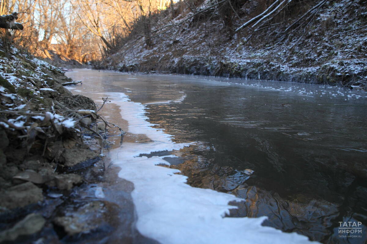 В Татарстане уровень воды в реках остается ниже опасных значений