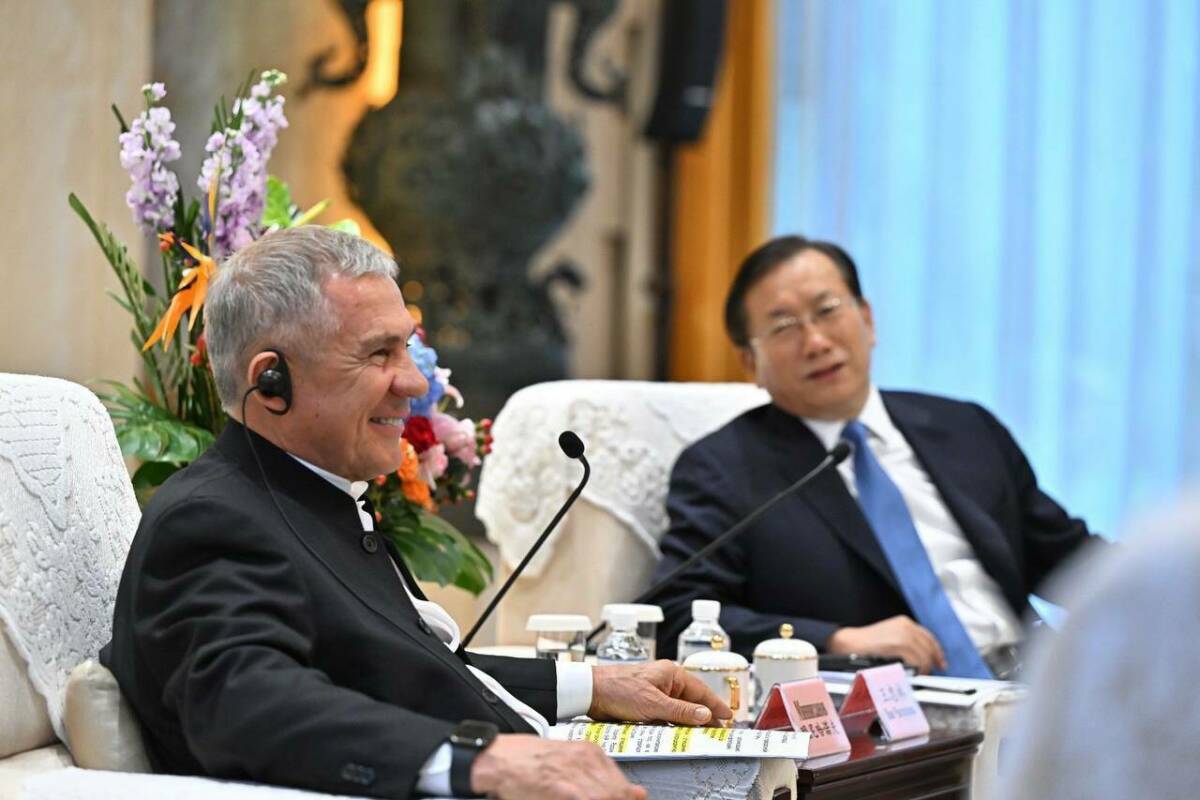 Рустам Минниханов встретился с секретарем КПК провинции Хубэй