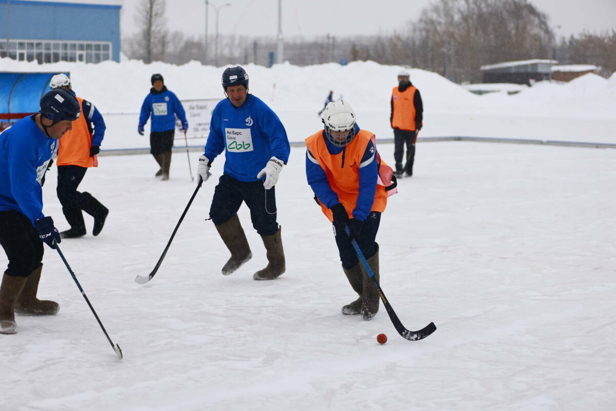 «Звезды «Динамо» — победители Кубка по хоккею на валенках