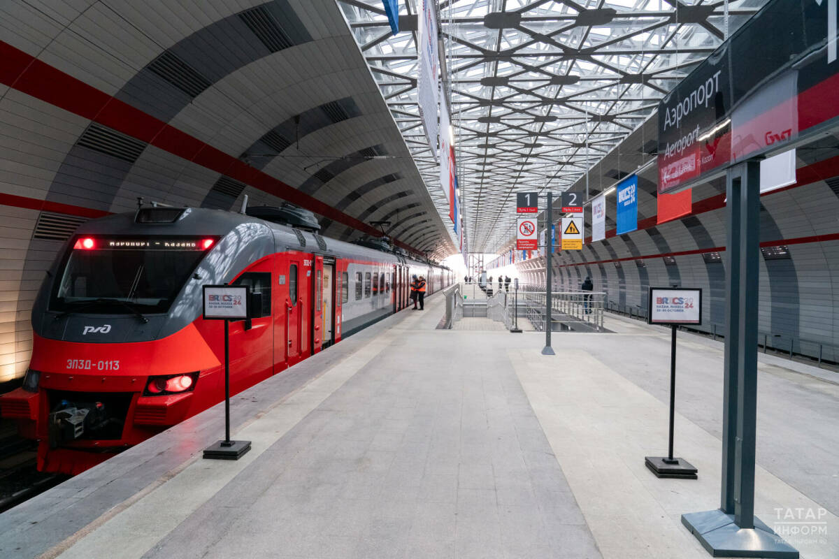 Дополнительные электрички Казань – Аэропорт назначат на три дня