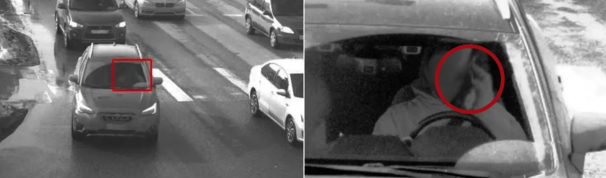 В Татарстане дорожные камеры стали фиксировать использование телефона за рулем