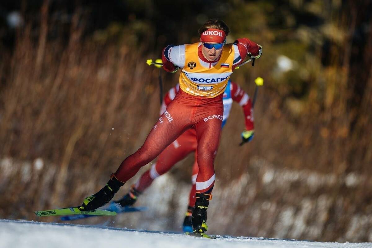 Большунов и Коростелев поднялись на пьедестал Кубка России по лыжным гонкам