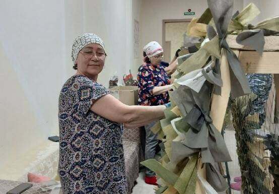 «Жизненно необходимо для бойцов»: «Движение Актаныш» передало материалы для 91 масксети