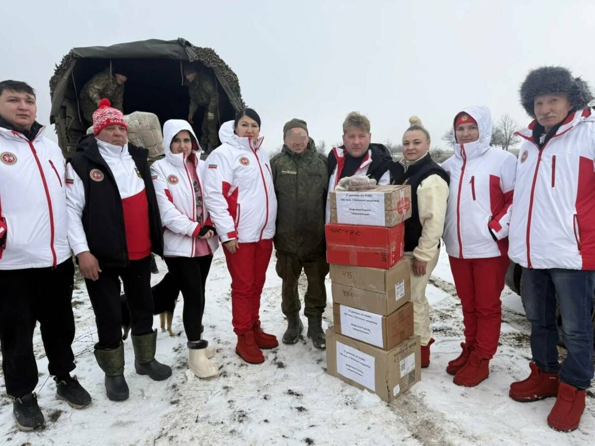 Работники культуры Кукморского района посетили зону СВО с гуманитарной миссией