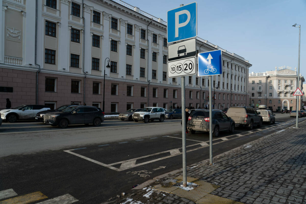 В Казани увеличат число парковок с бесплатным 30-минутным периодом