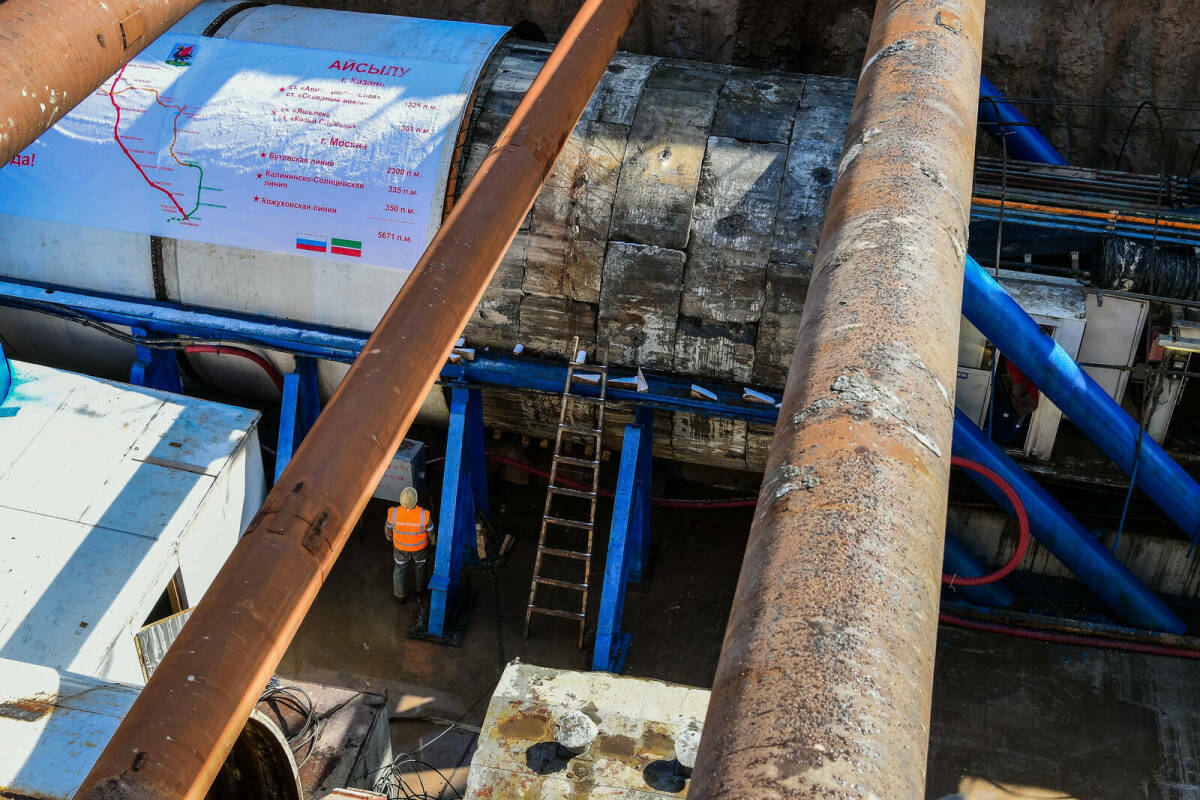 На строительство первого участка второй линии метро в Казани направят ещё 1,5 млрд рублей