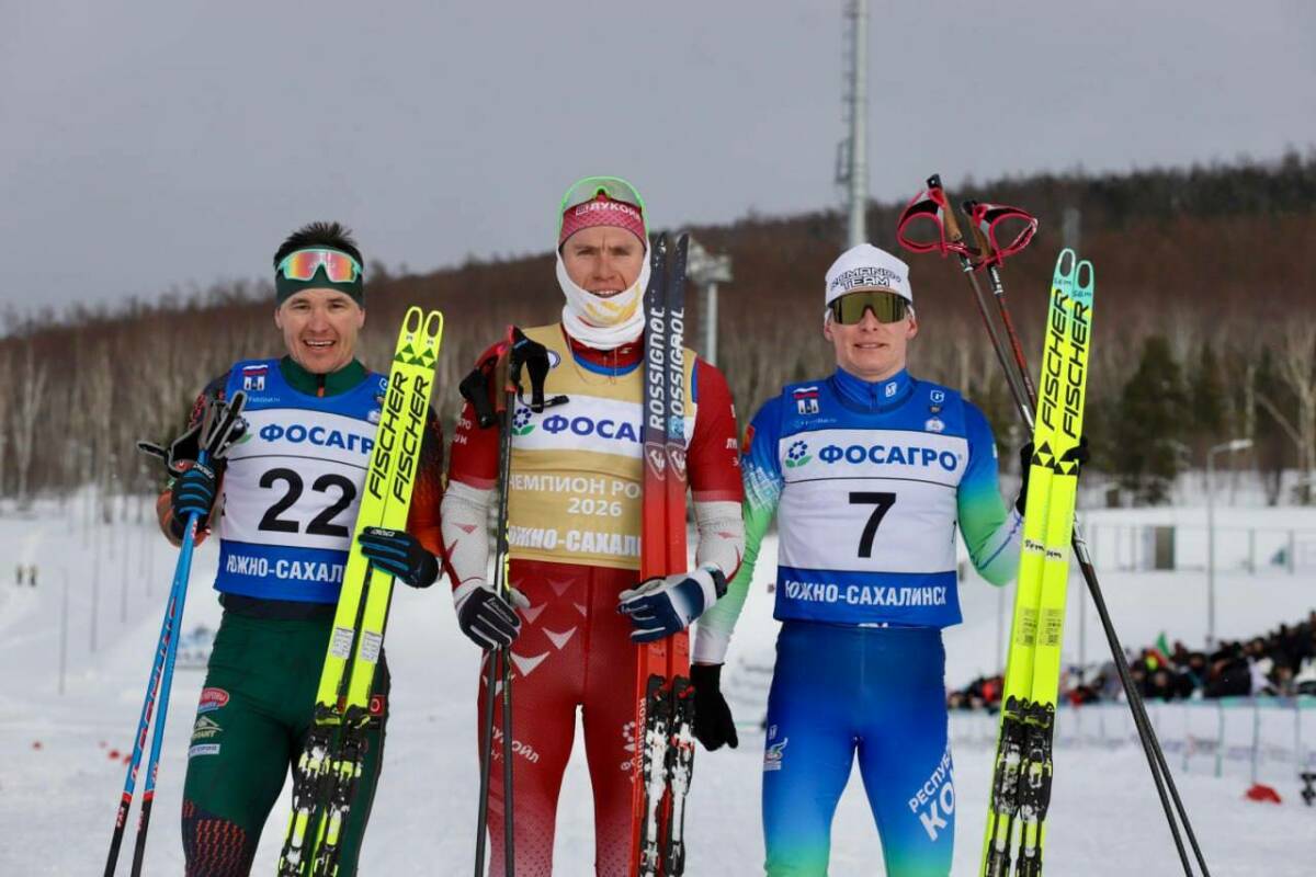 Большунов стал чемпионом России в марафоне на 50 километров