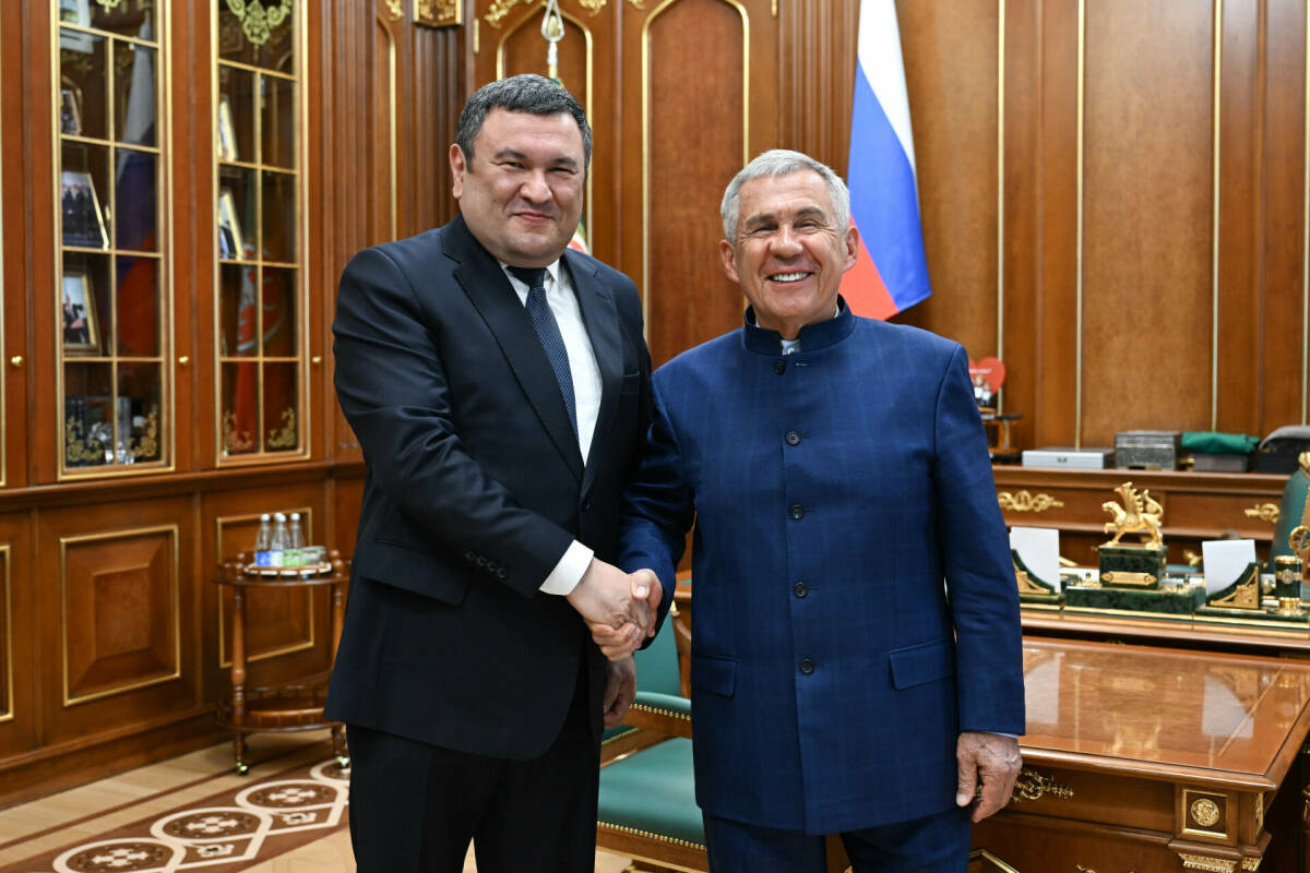 Рустам Минниханов отметил рост экономических связей Татарстана и Узбекистана