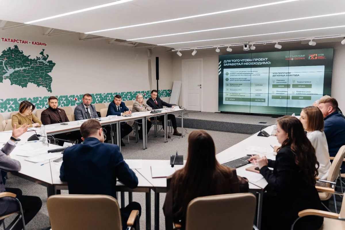 В Казани обсудили проекты участников программы «Батырлар» в области молодежной политики