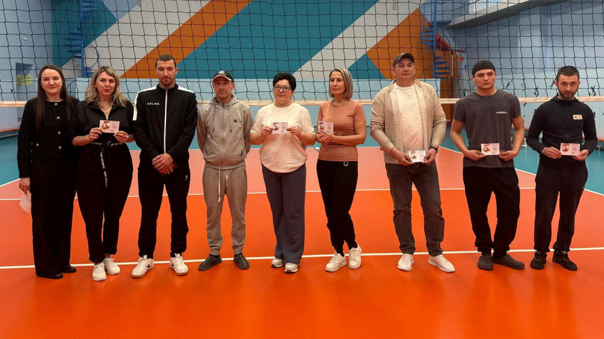 Нормы ГТО в спорткомплексе «Лидер» сдали работники предприятий и организаций Татарстана