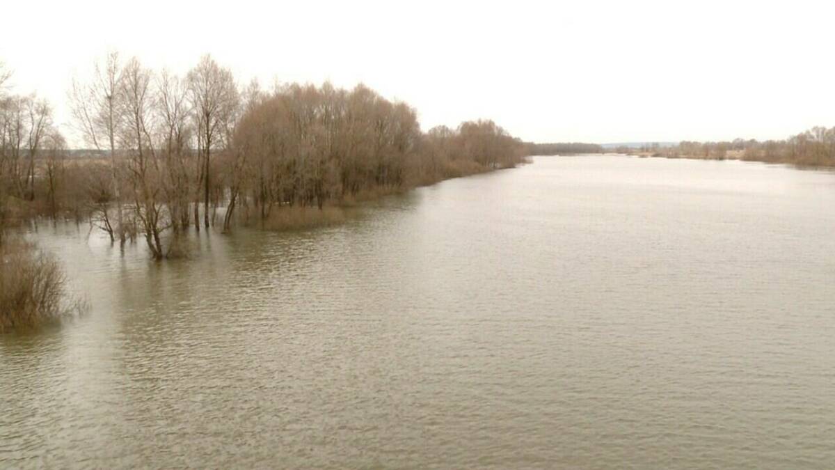 В Нижнекамском районе из-за таяния снега вышла из берегов река Зай