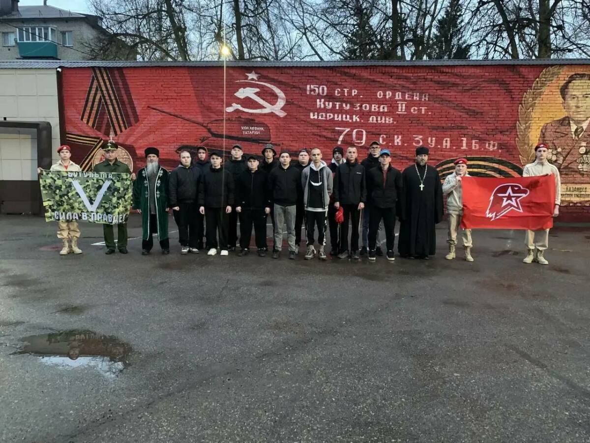 Первые 13 призывников из Бугульминского района отправились на военную службу