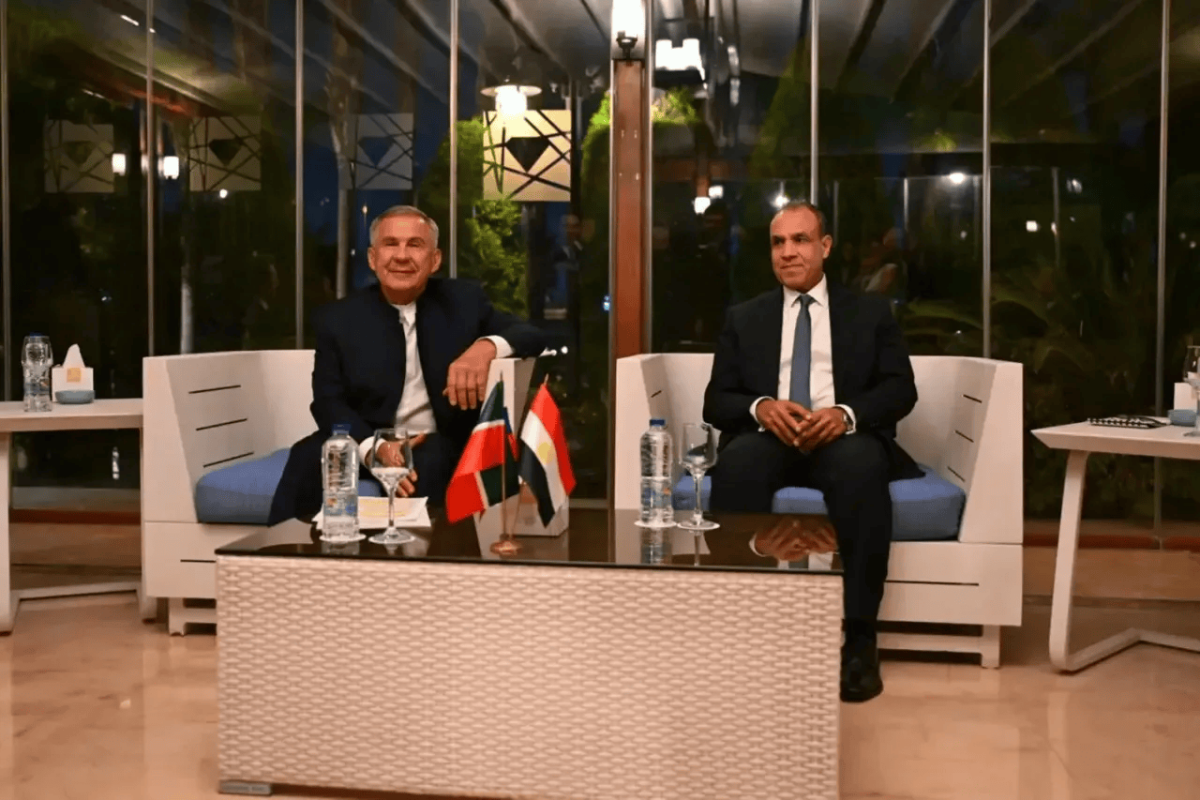 Минниханов встретился с главой МИД Египта в Каире