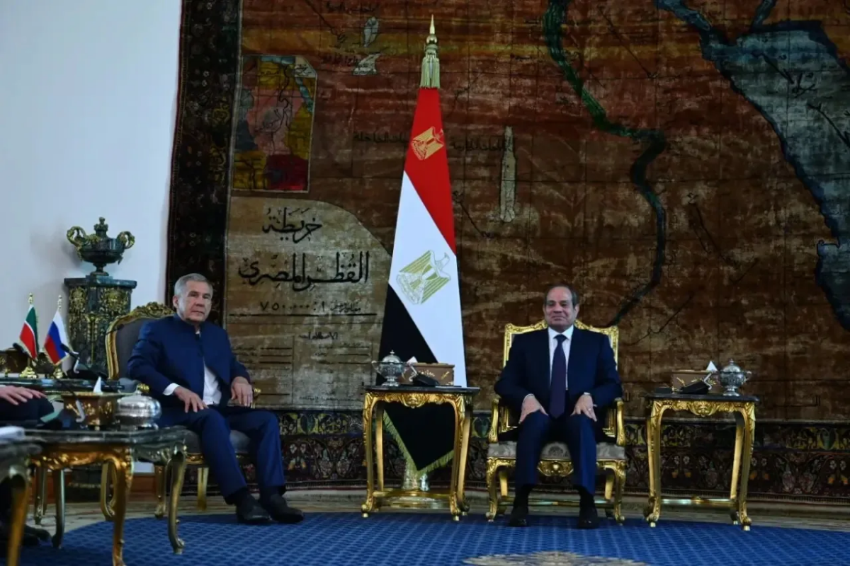 Рөстәм Миңнеханов Мисыр Президенты Абдел Фәттах әс-Сиси белән очрашты