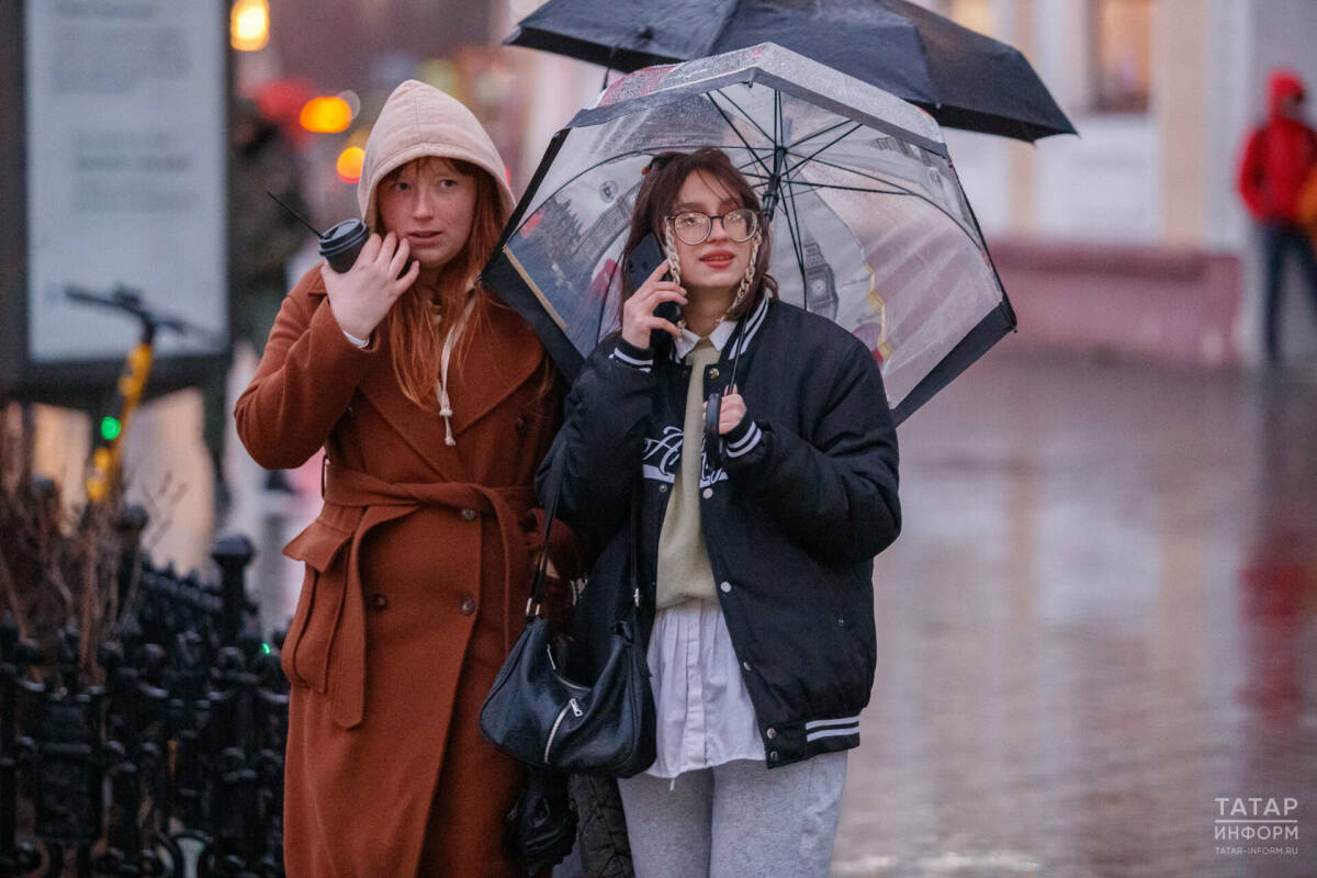 В Татарстане во вторник ожидаются дожди, грозы и до 22 градусов тепла