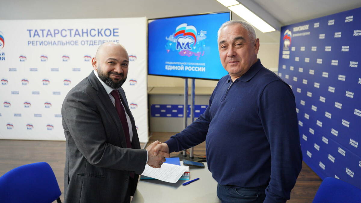 Руслан Гаджиев подал документы для участия в праймериз «Единой России»