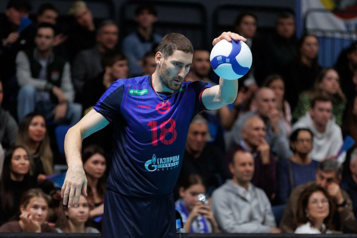 «Ужасный работяга» -  блокирующий «Зенита-Казань» Алексей Кононов о Максиме Михайлове