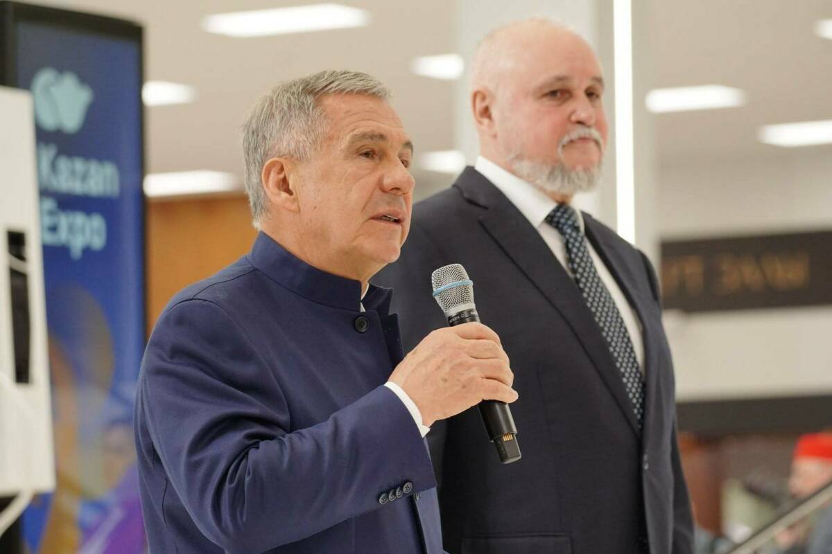 Минниханов и Цивилёв дали старт международному форуму «Энергопром»