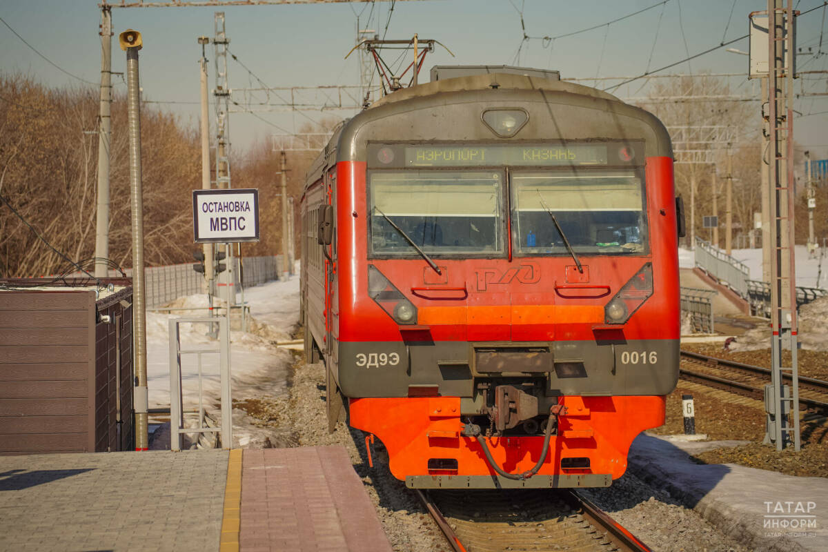Дополнительные поезда Казань – Свияжск и Свияжск – Арск назначат в апреле