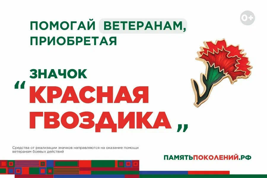 Сбор средств на помощь ветеранам в рамках акции «Красная гвоздика» проходит в Татарстане