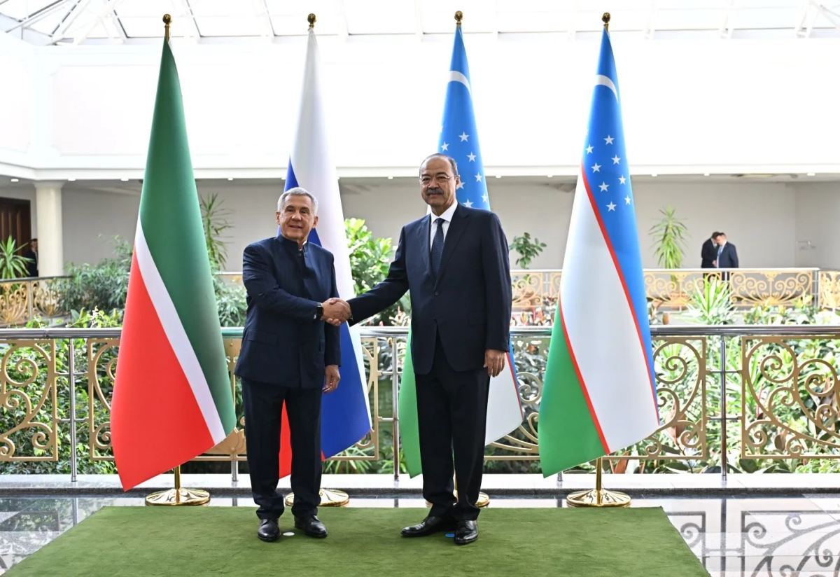 Рустам Минниханов пригласил делегацию Узбекистана на «KazanForum»