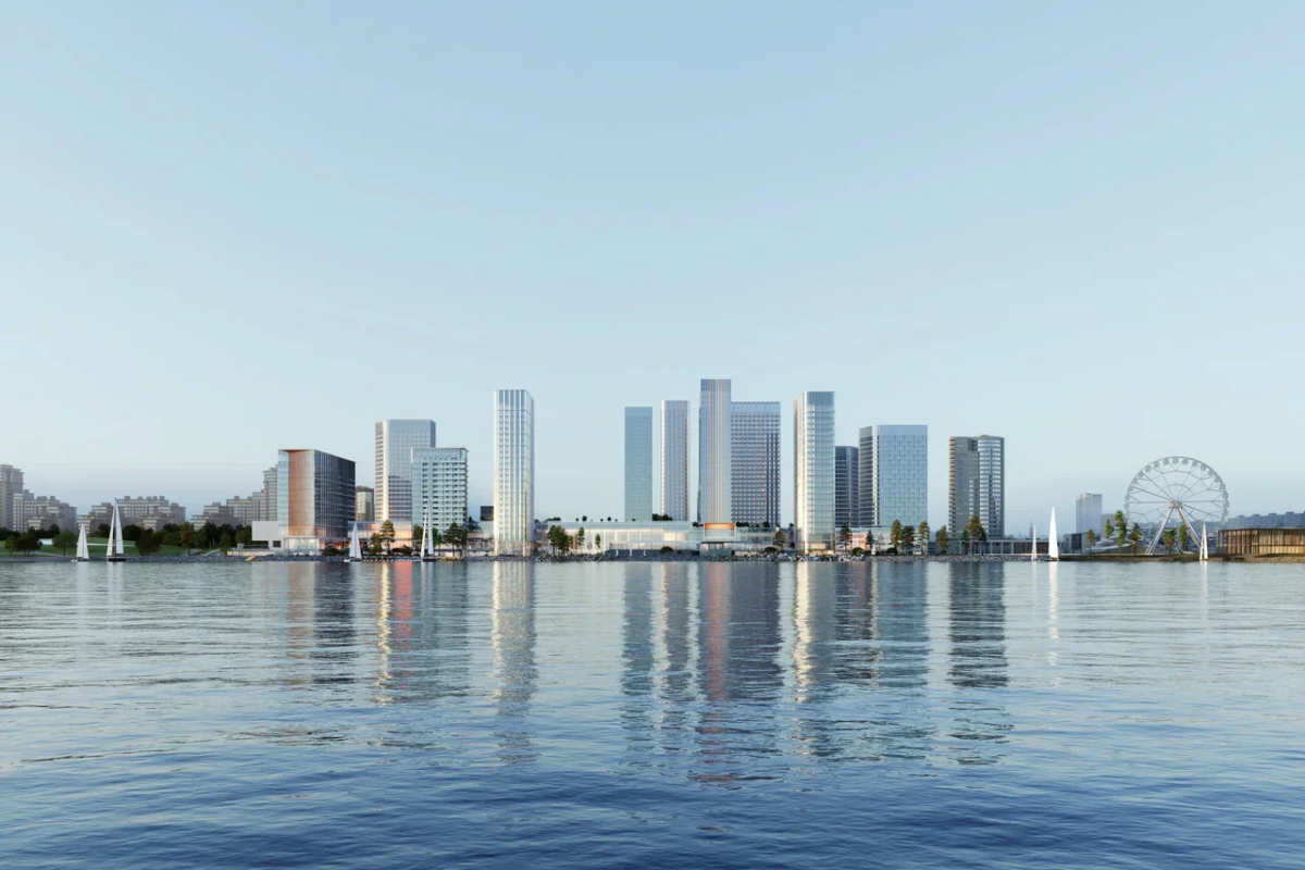 В Казани показали обновленные рендеры проекта «Яр Парк» на берегу Казанки