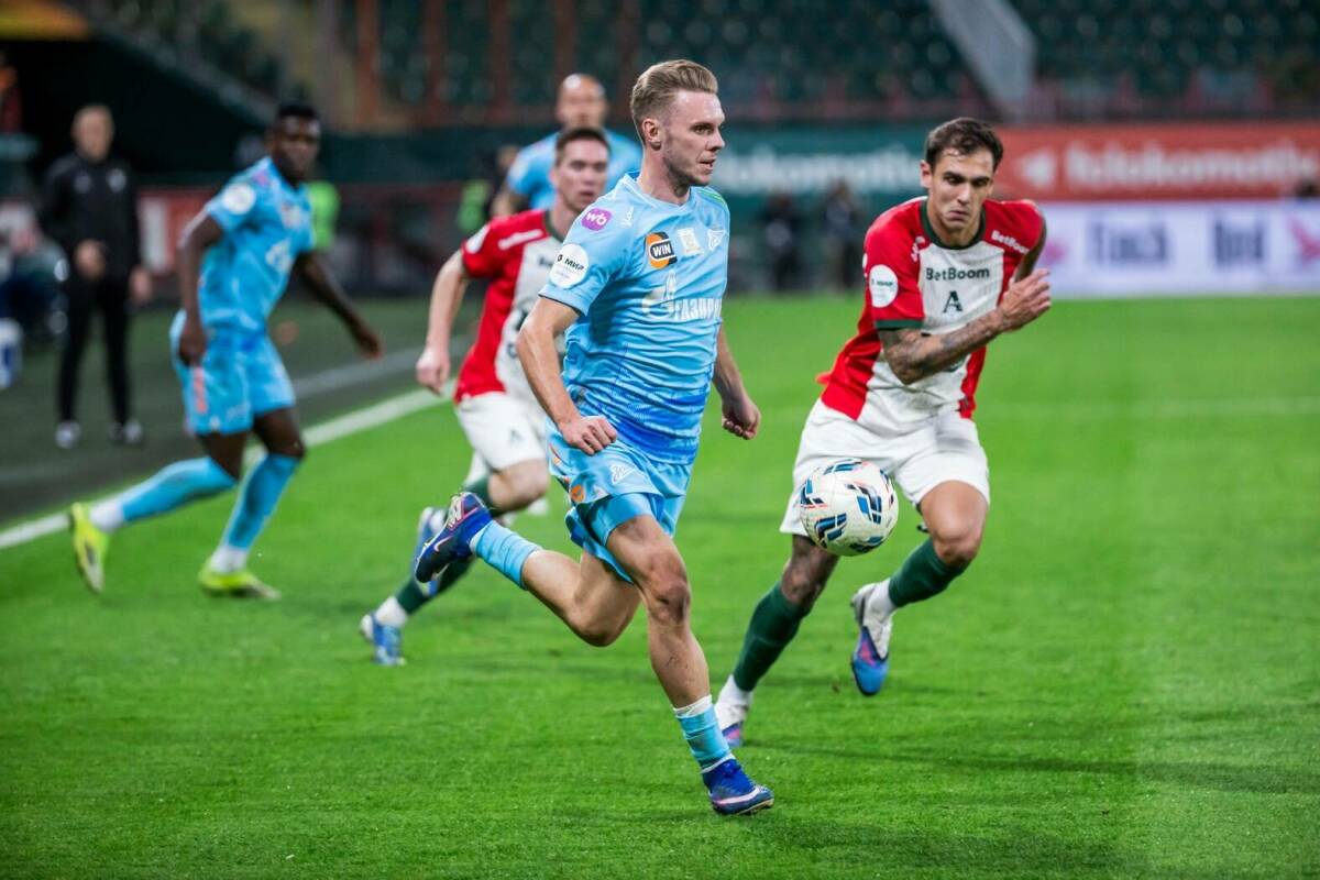 Пьяный болельщик «Локомотива» напал на персонал «Зенита» после матча