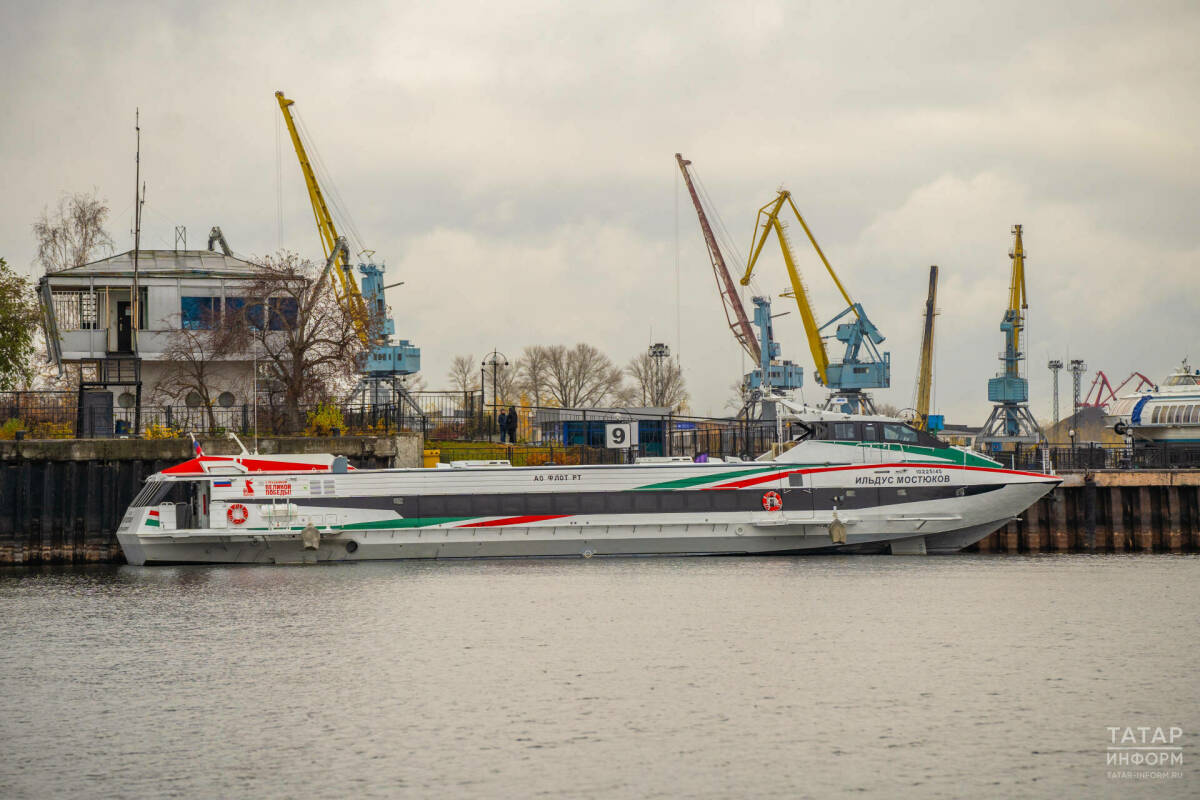 Речной маршрут из Казани в Набережные Челны откроется 1 мая