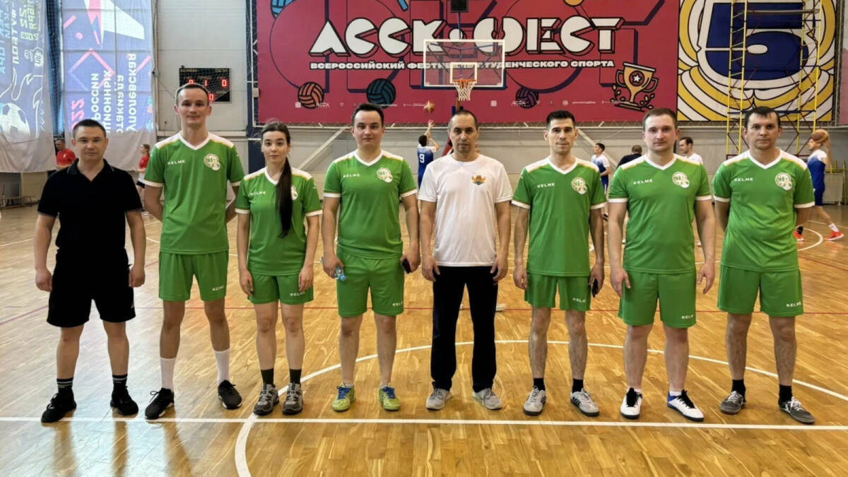 Баскетбольная команда Минлесхоза РТ выступила на Спартакиаде в Казани