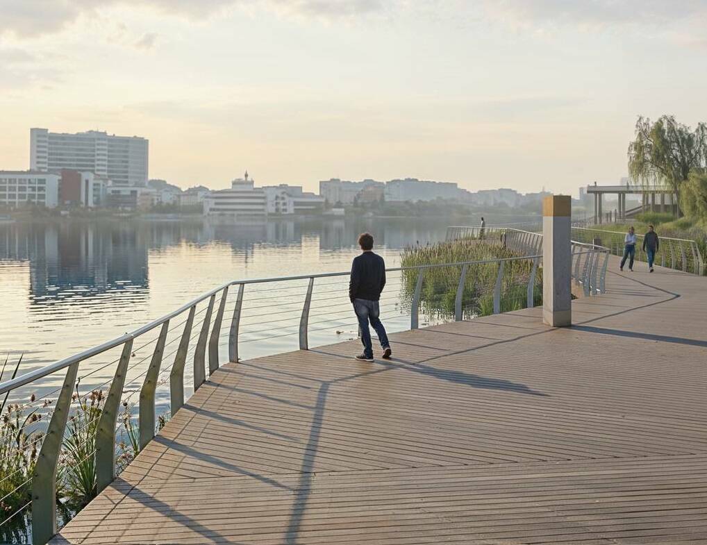 Казанцам показали обновлённый проект третьей очереди набережной Нижнего Кабана